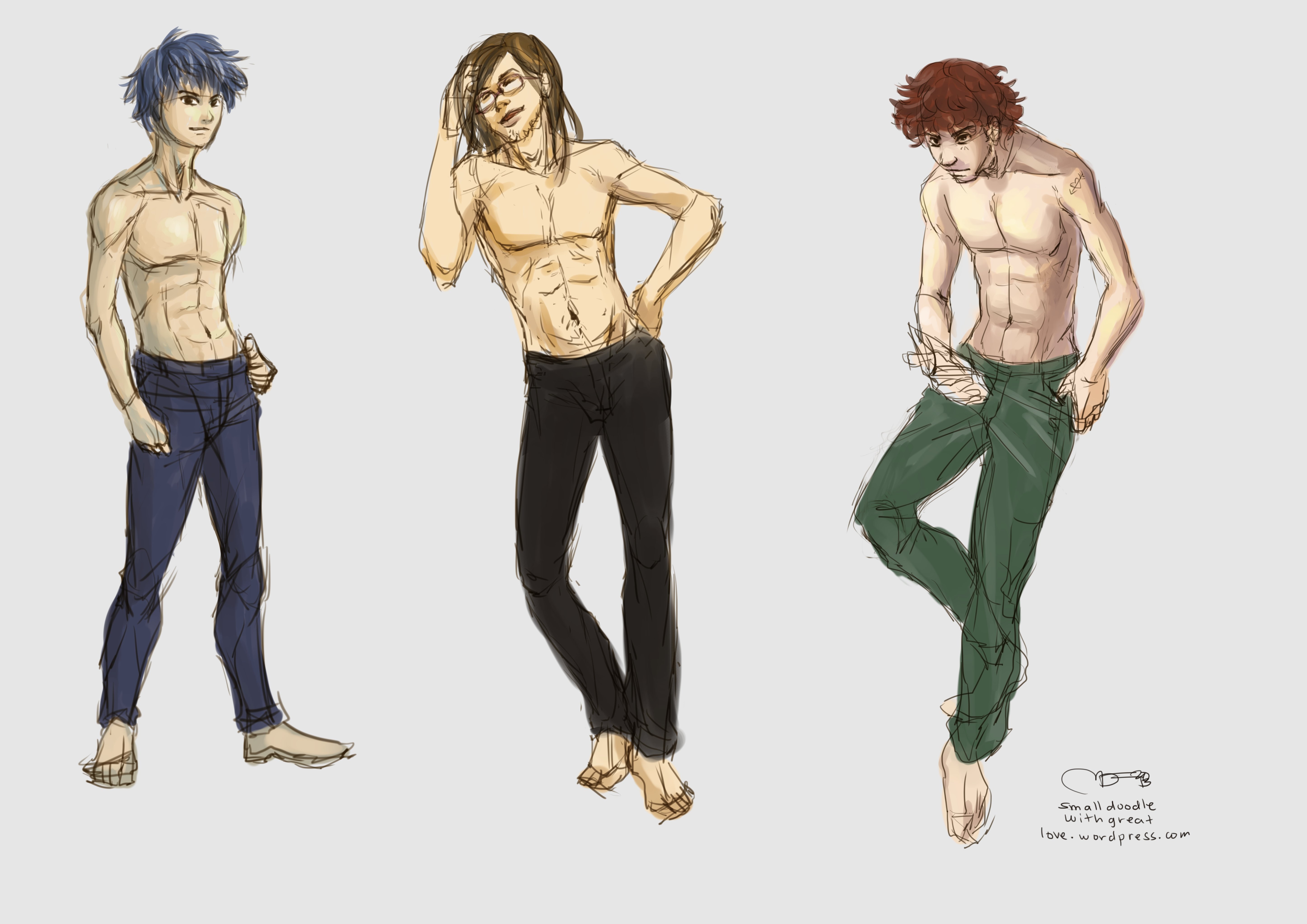 Anime Guys Abs Hd Wallpapers