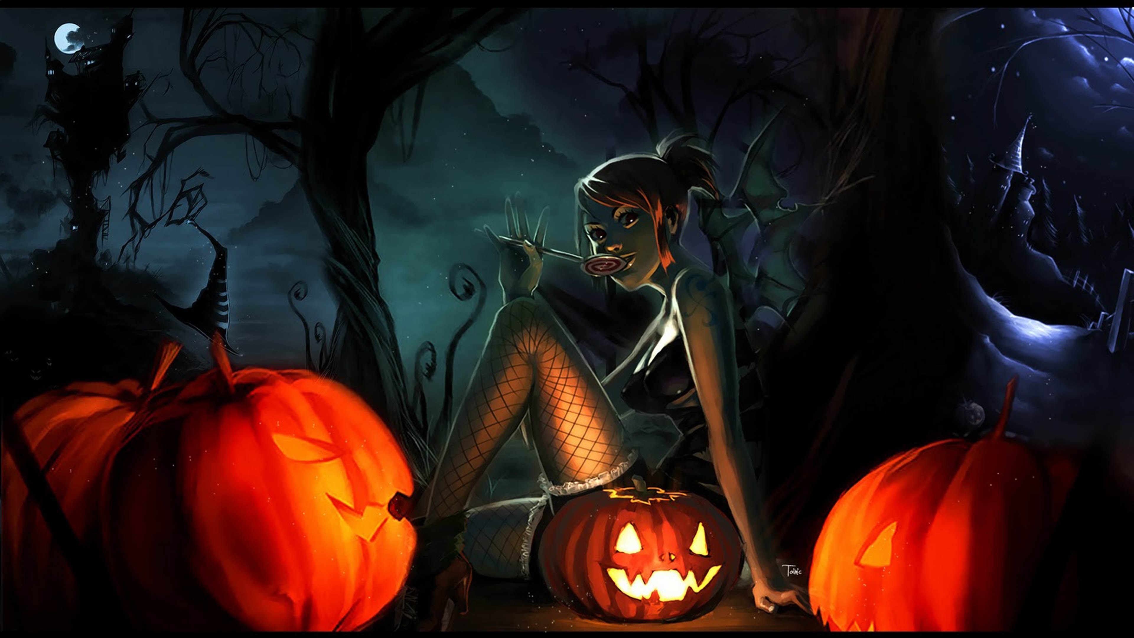 Anime Halloween Wallpapers