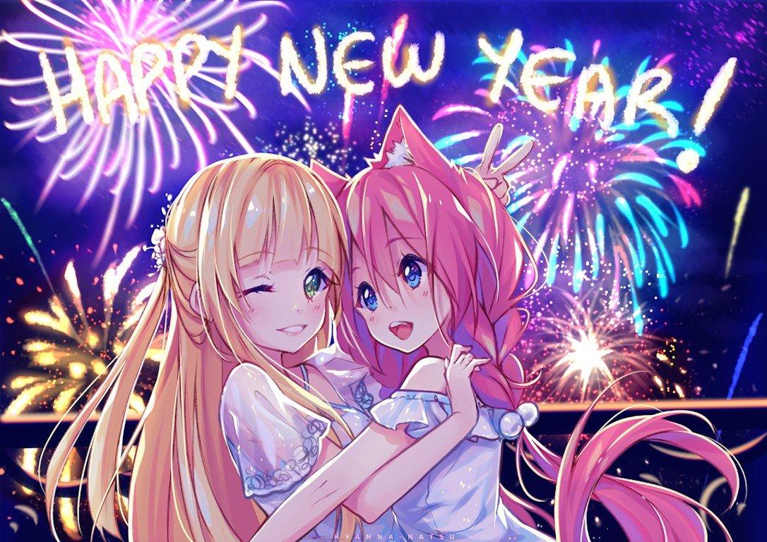 Anime Happy New Year Wallpapers