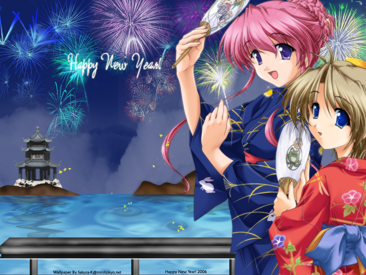 Anime Happy New Year Wallpapers
