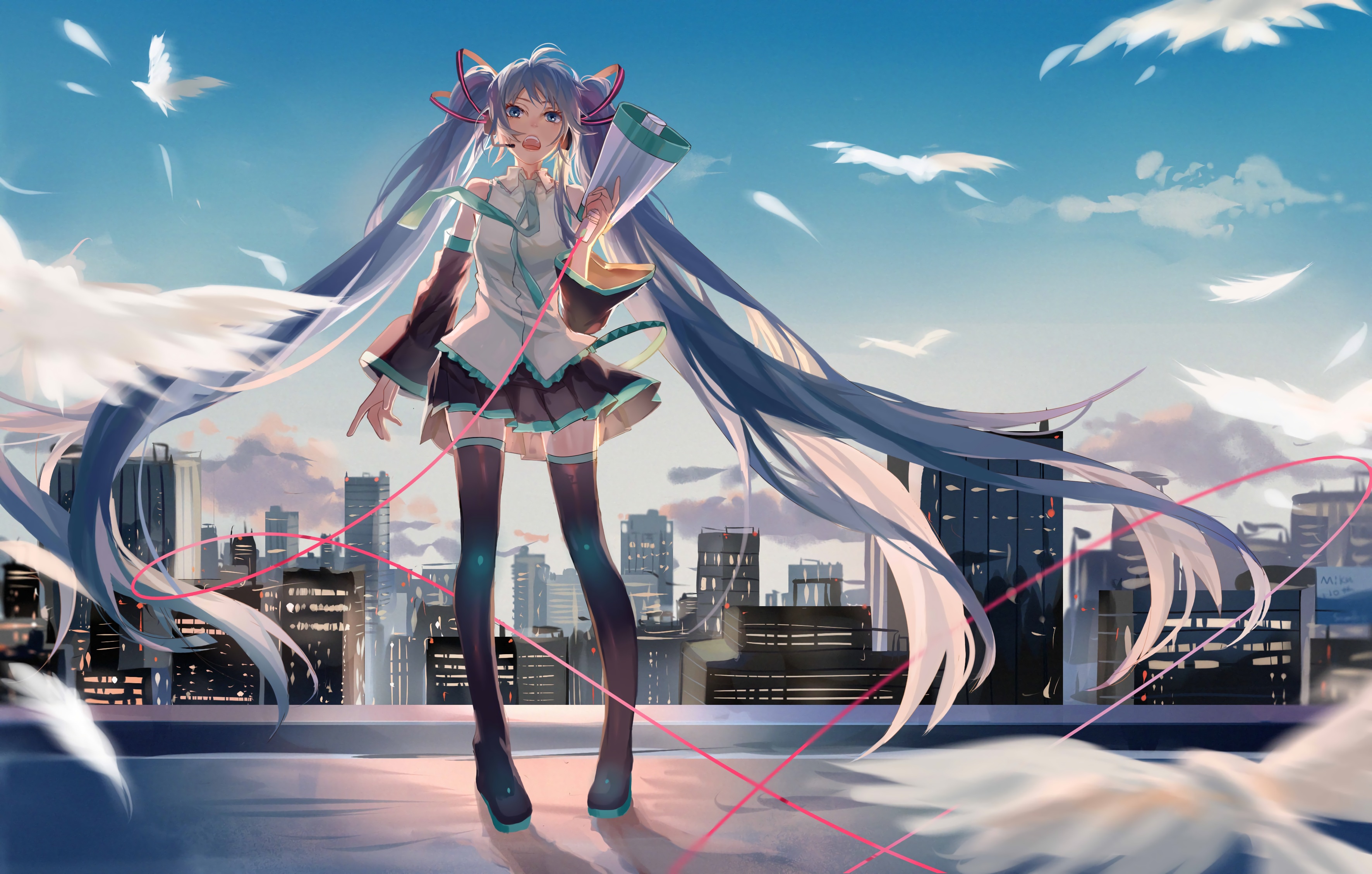 Anime Hatsune Miku 4K Wallpapers