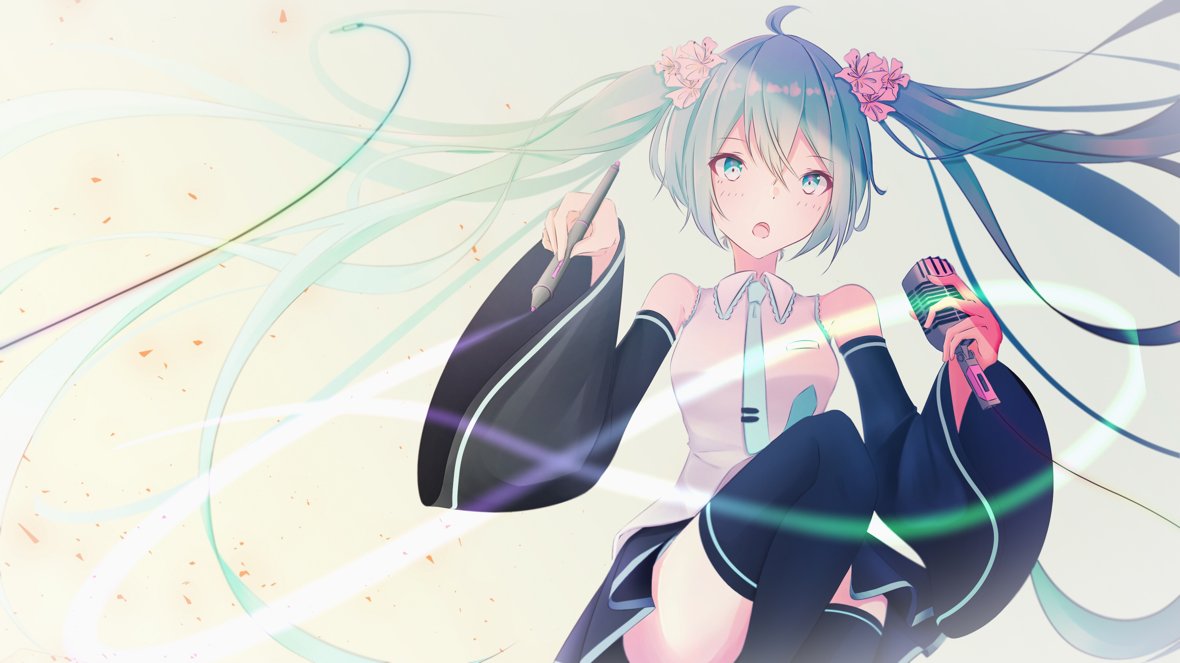 Anime Hatsune Miku 4K Wallpapers