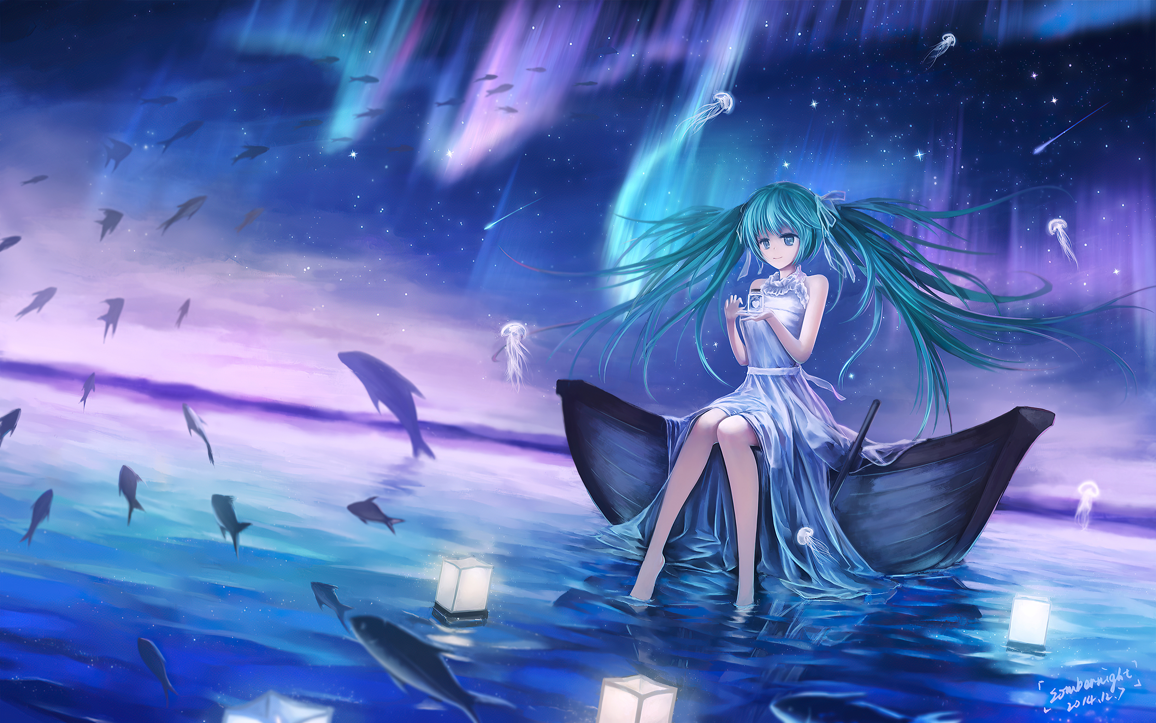 Anime Hatsune Miku 4K Wallpapers