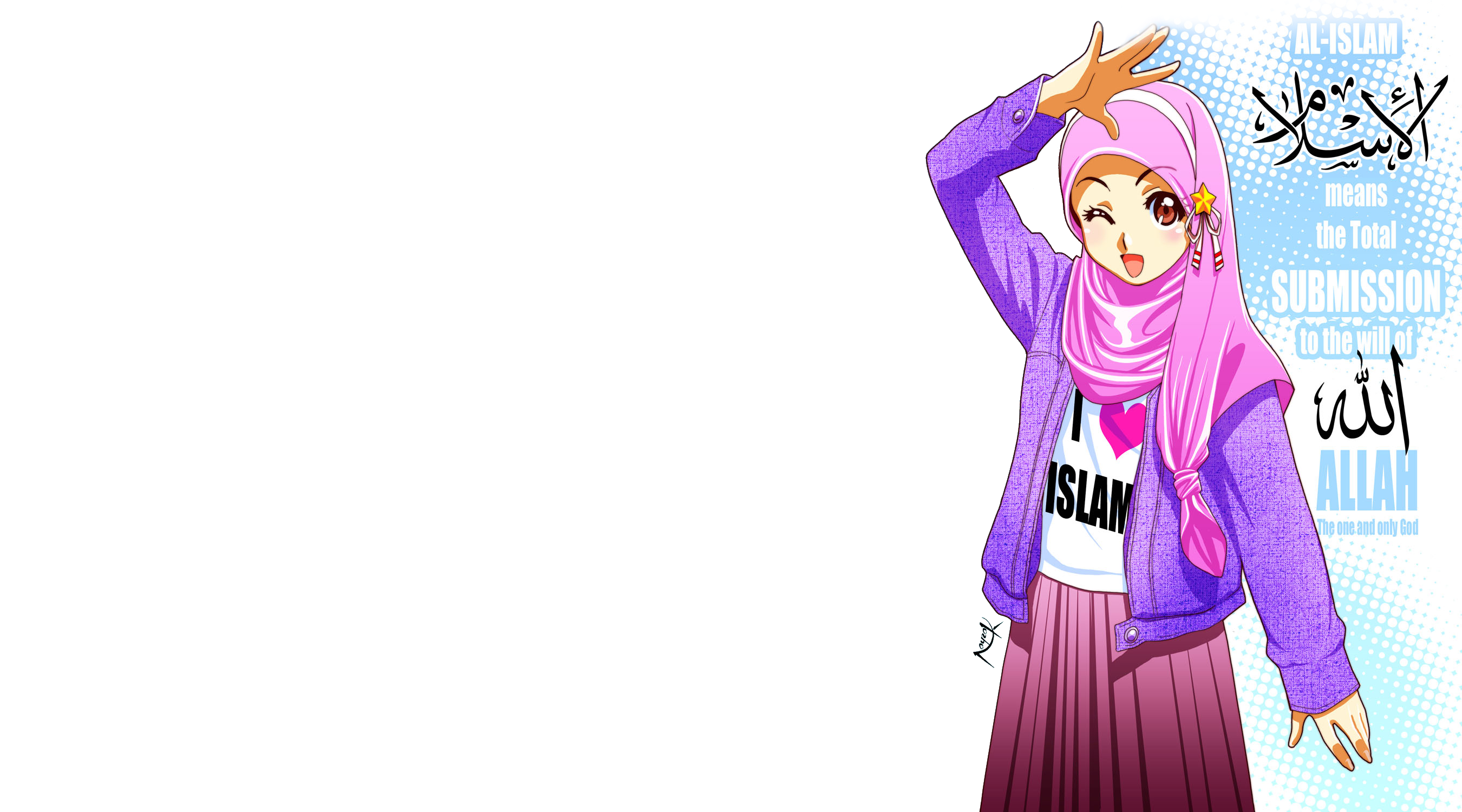 Anime Hijab Wallpapers