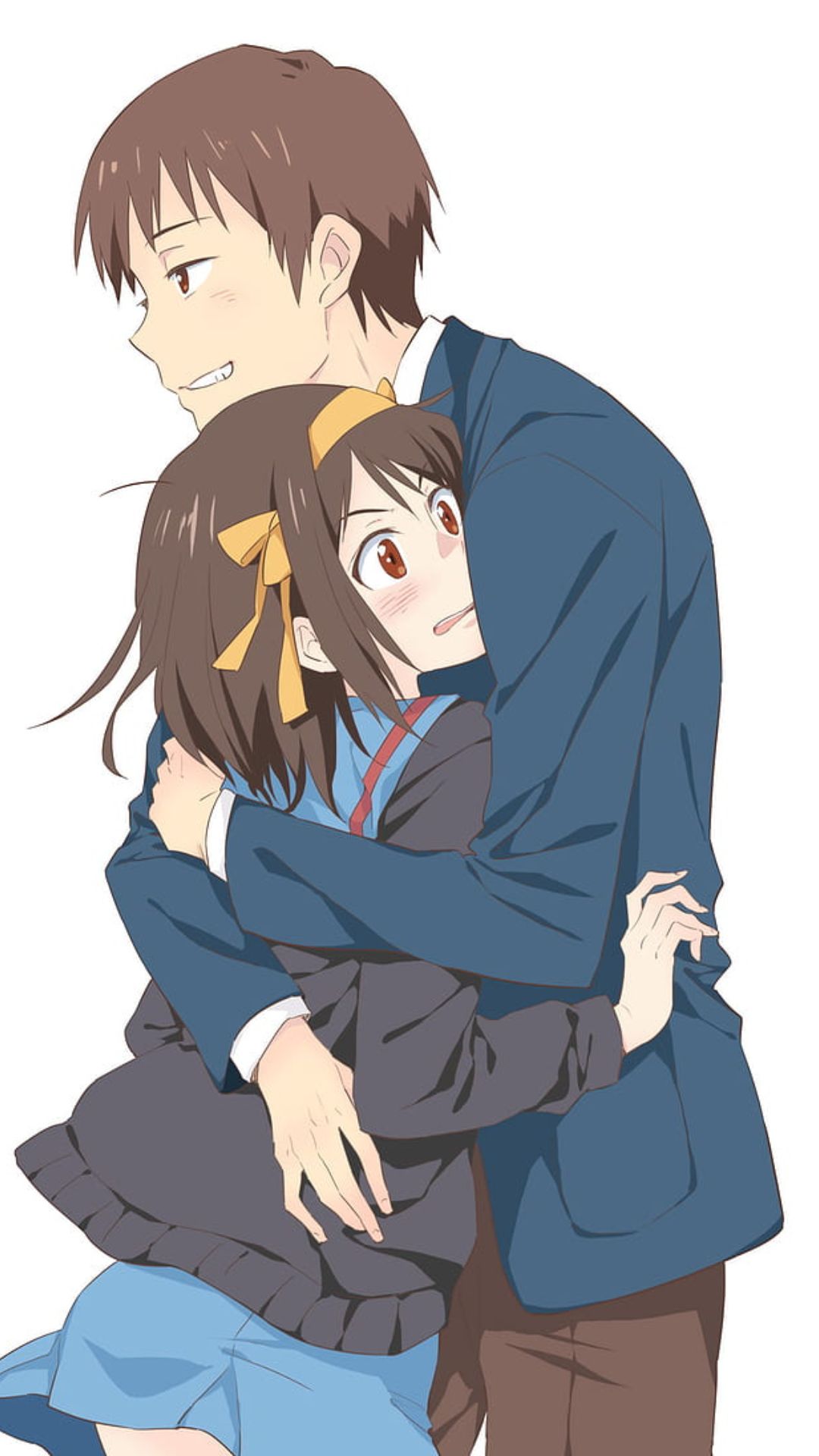 Anime Hugging Wallpapers