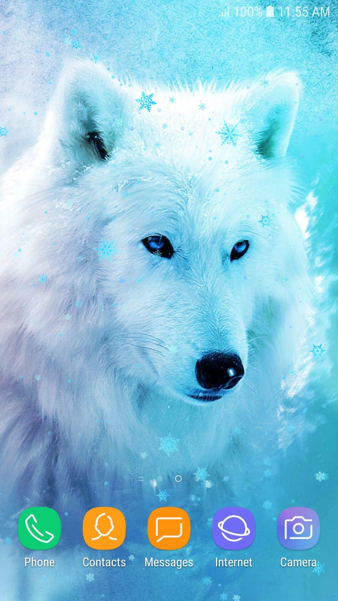 Anime Ice Wolf Wallpapers