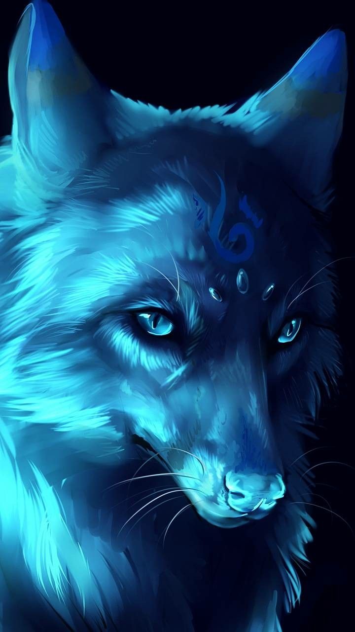 Anime Ice Wolf Wallpapers