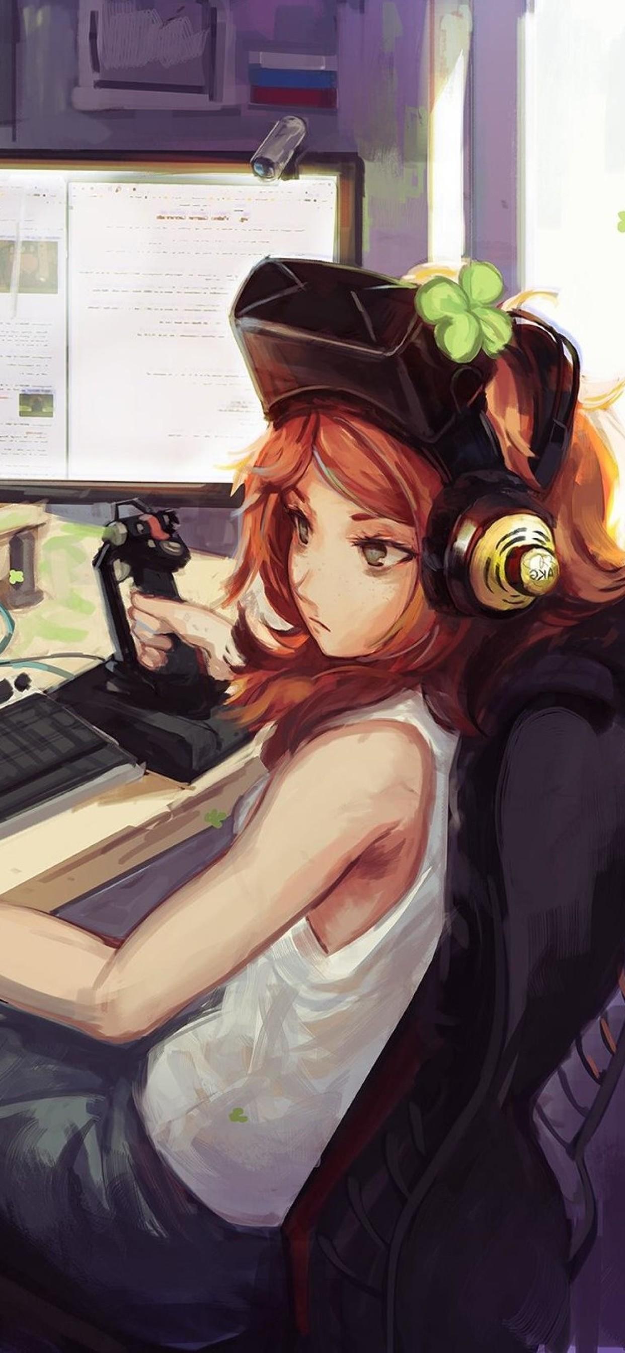 Anime Kawaii Gamer Girl Wallpapers