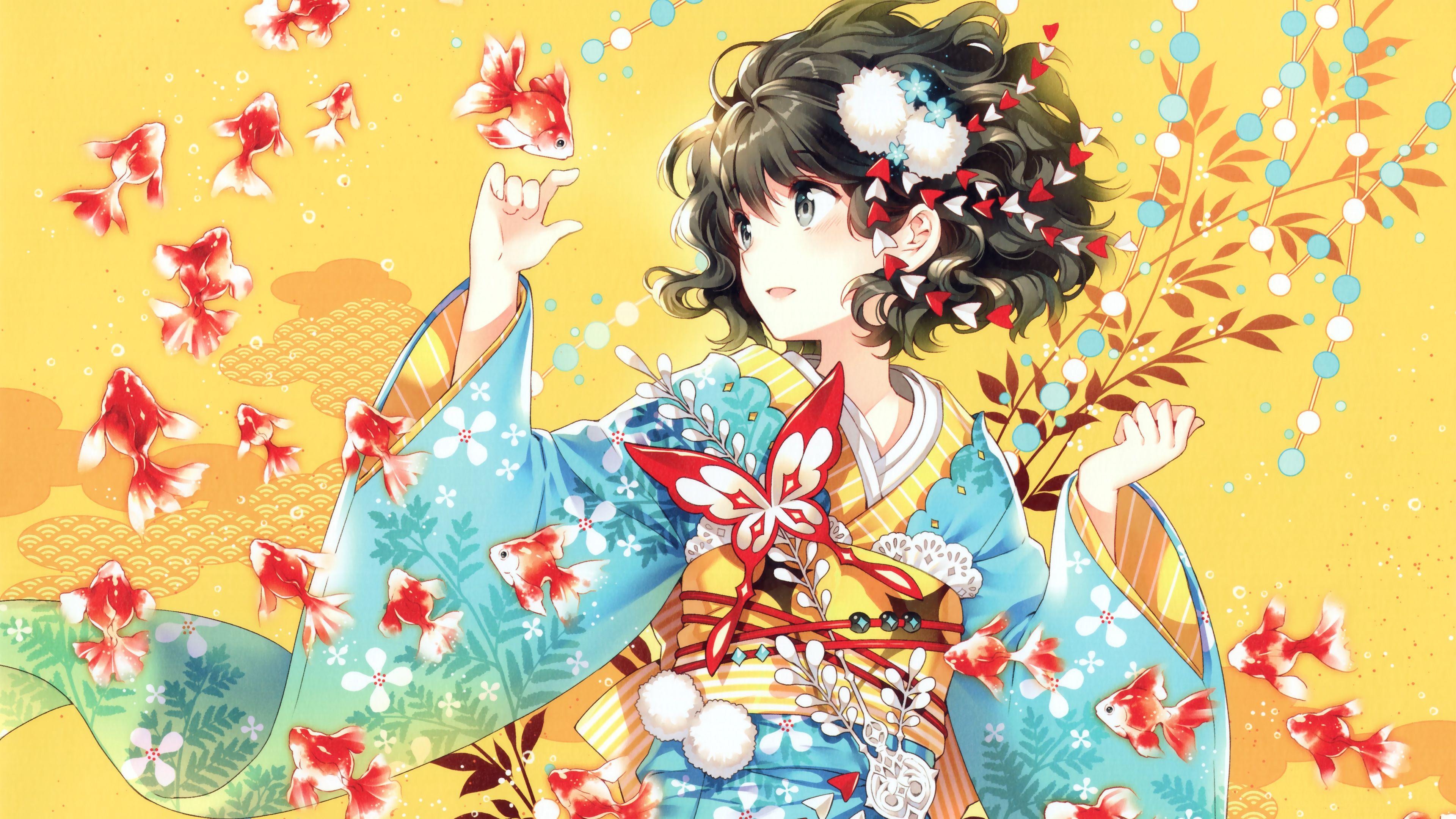Anime Kimono Wallpapers