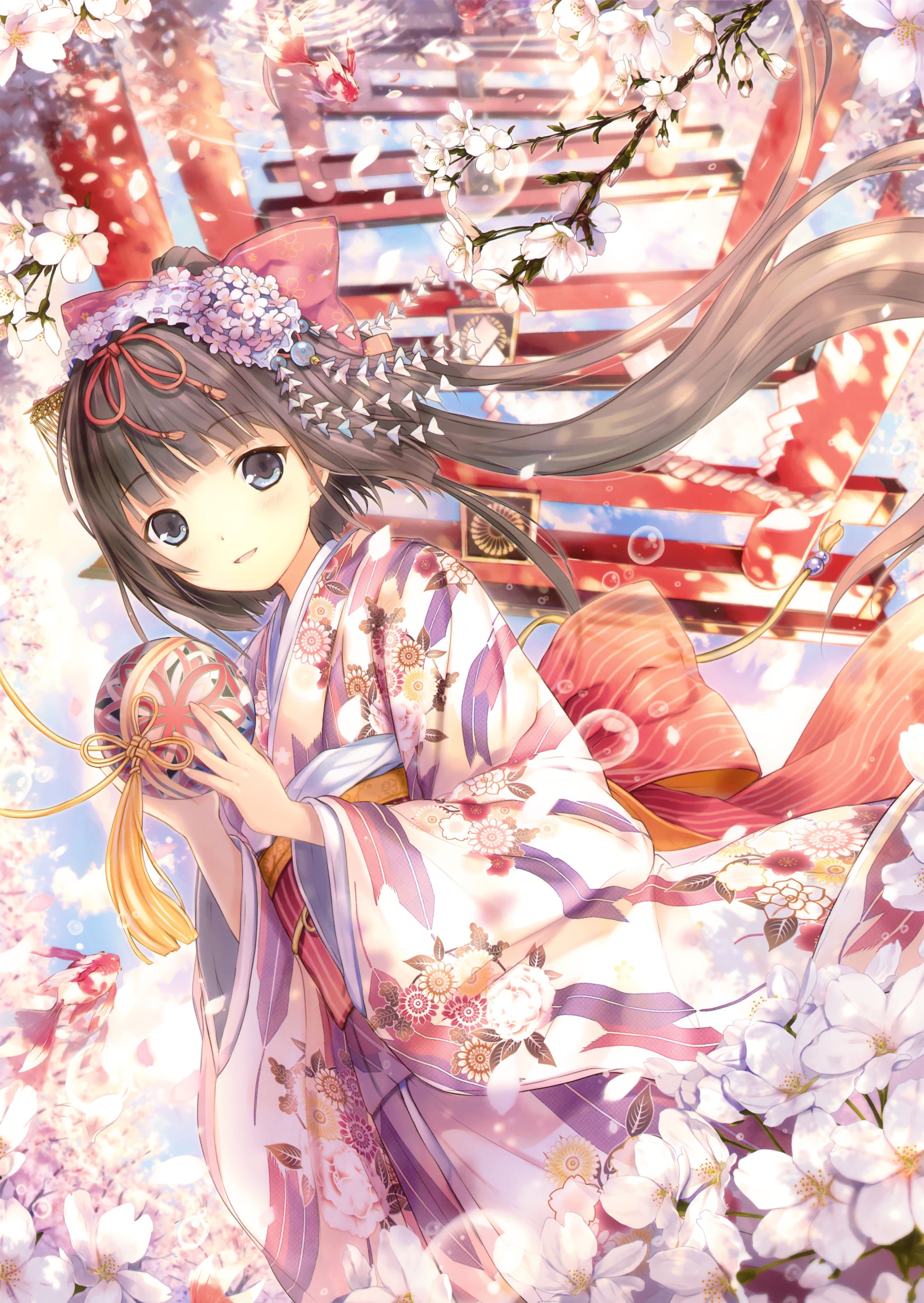 Anime Kimono Wallpapers