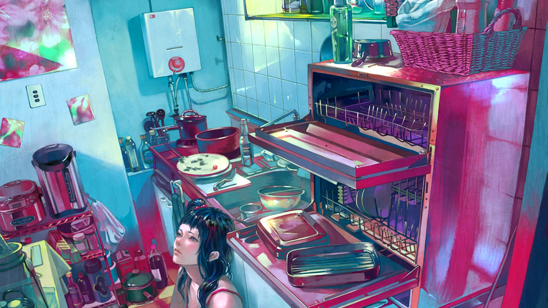 Anime Kitchen Wallpapers