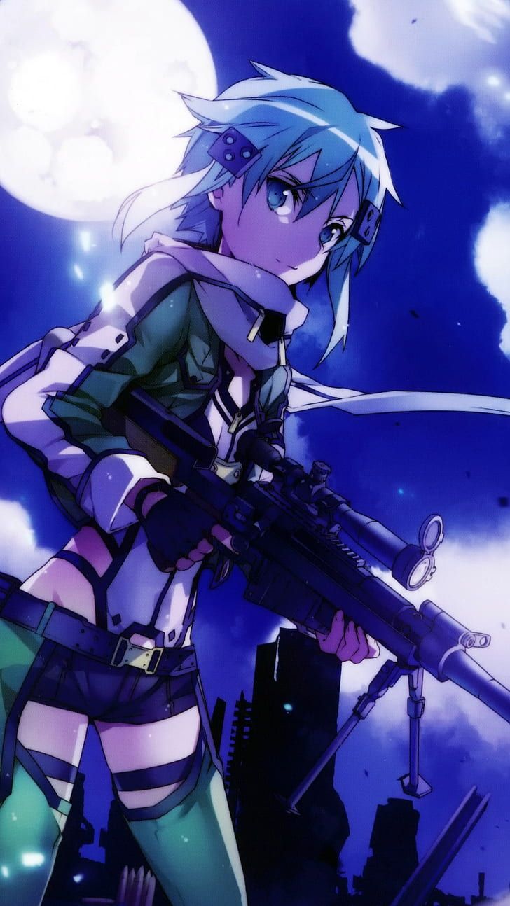 Anime Loli With Guns Wallpapers