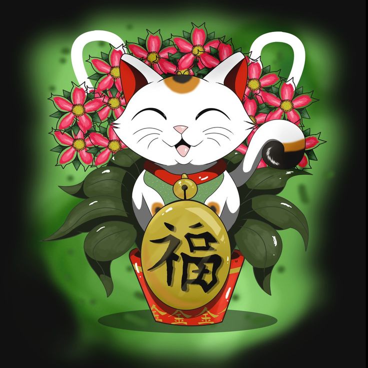 Anime Maneki Neko Wallpapers