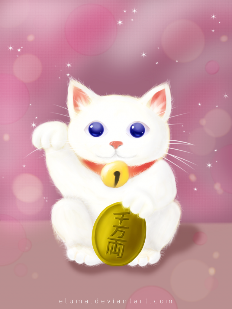 Anime Maneki Neko Wallpapers