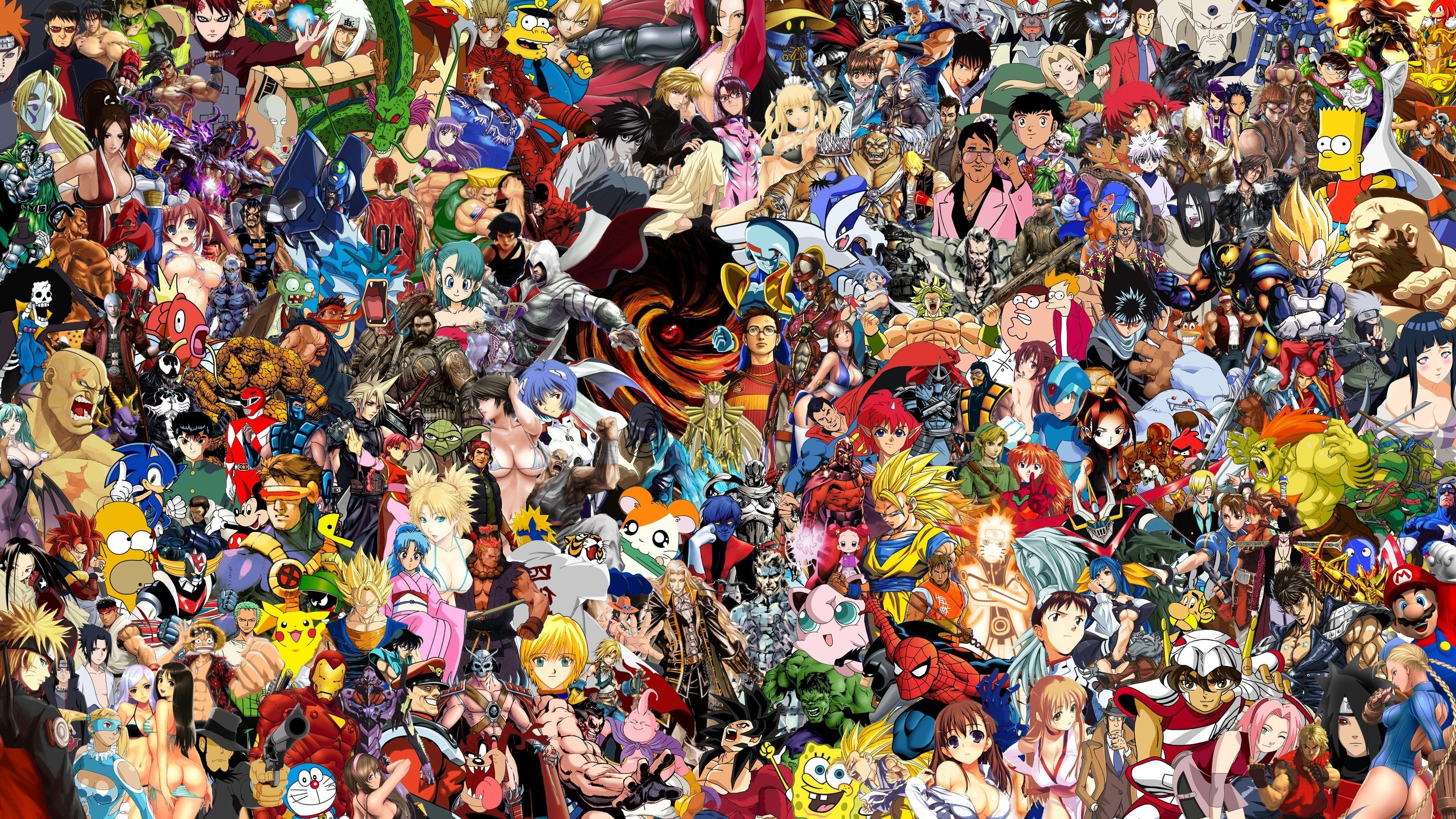 Anime Mashup Wallpapers