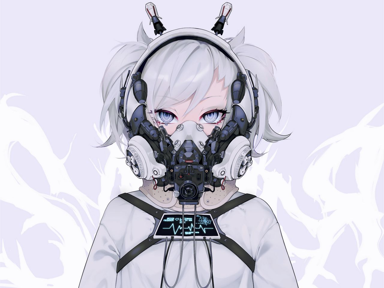 Anime Mask Girl Wallpapers