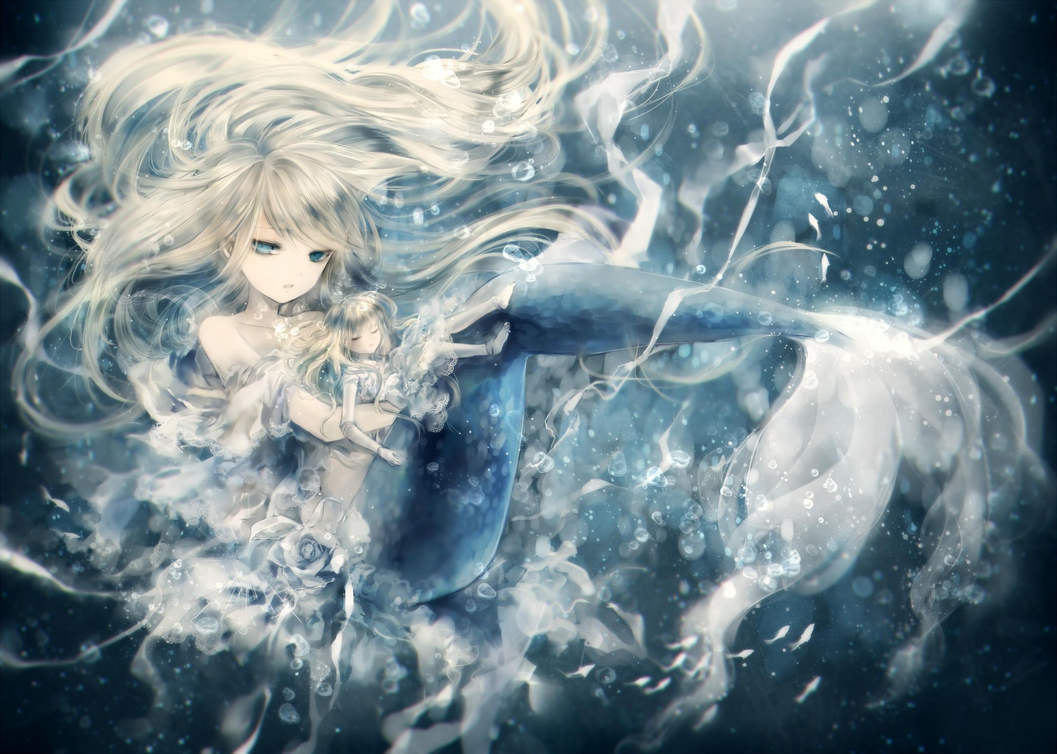 Anime Mermaid Wallpapers