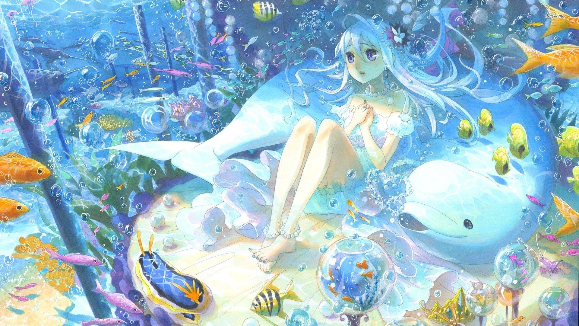 Anime Mermaid Wallpapers