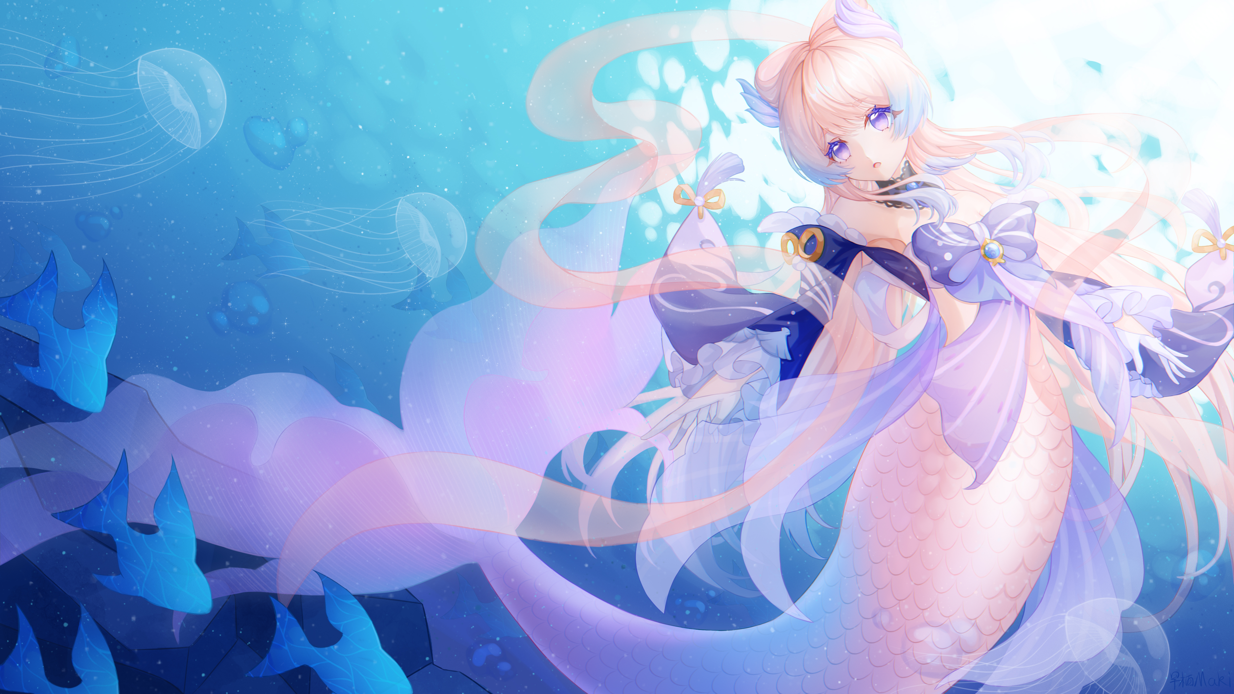 Anime Mermaid Wallpapers