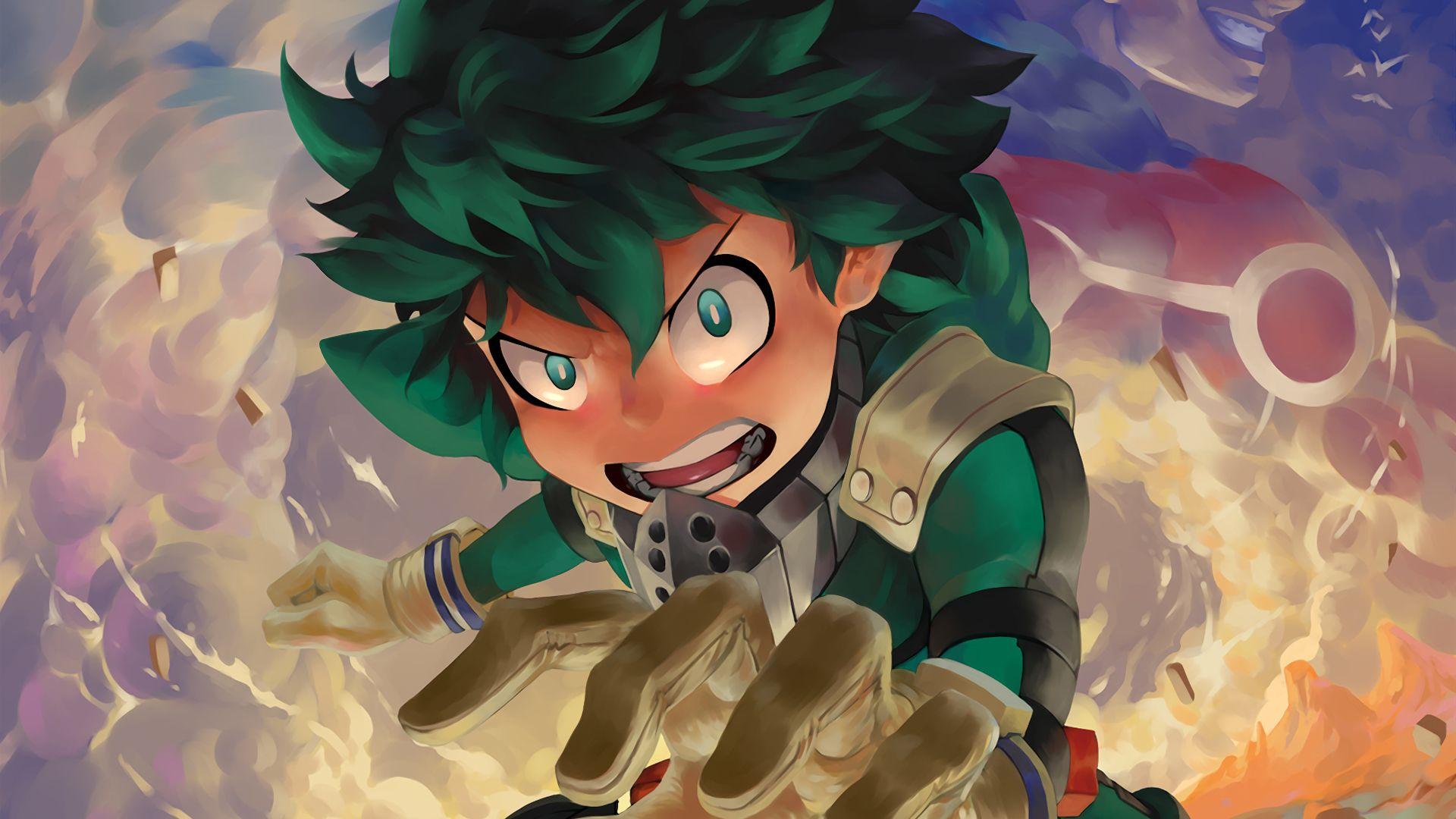 Anime My Hero Academia Deku Wallpapers