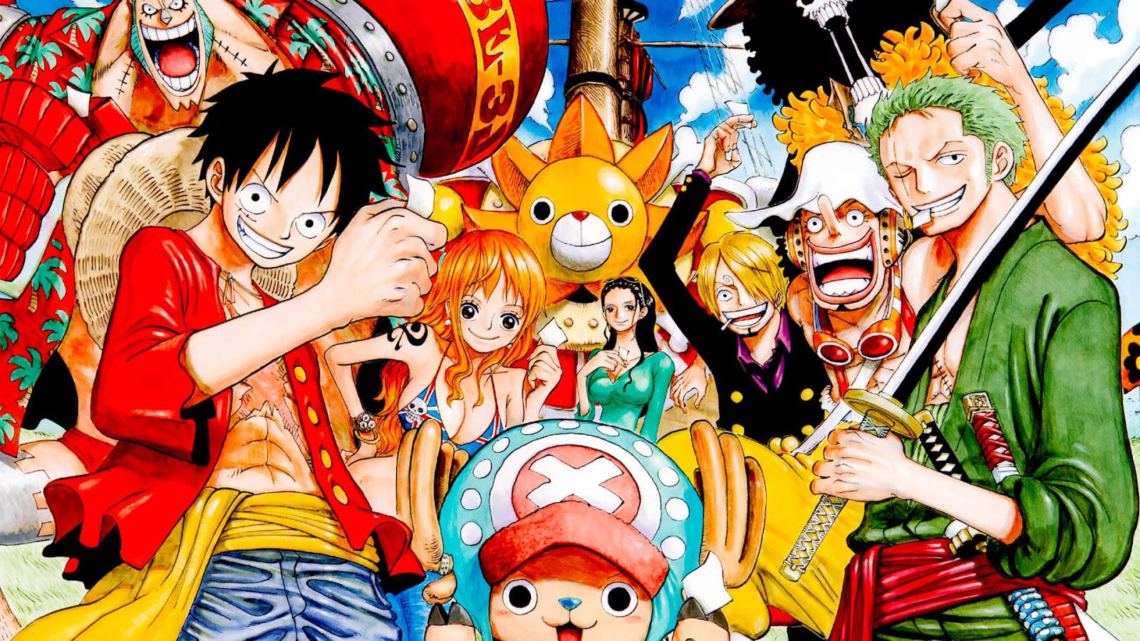 Anime One Piece And Naruto Wallpapers