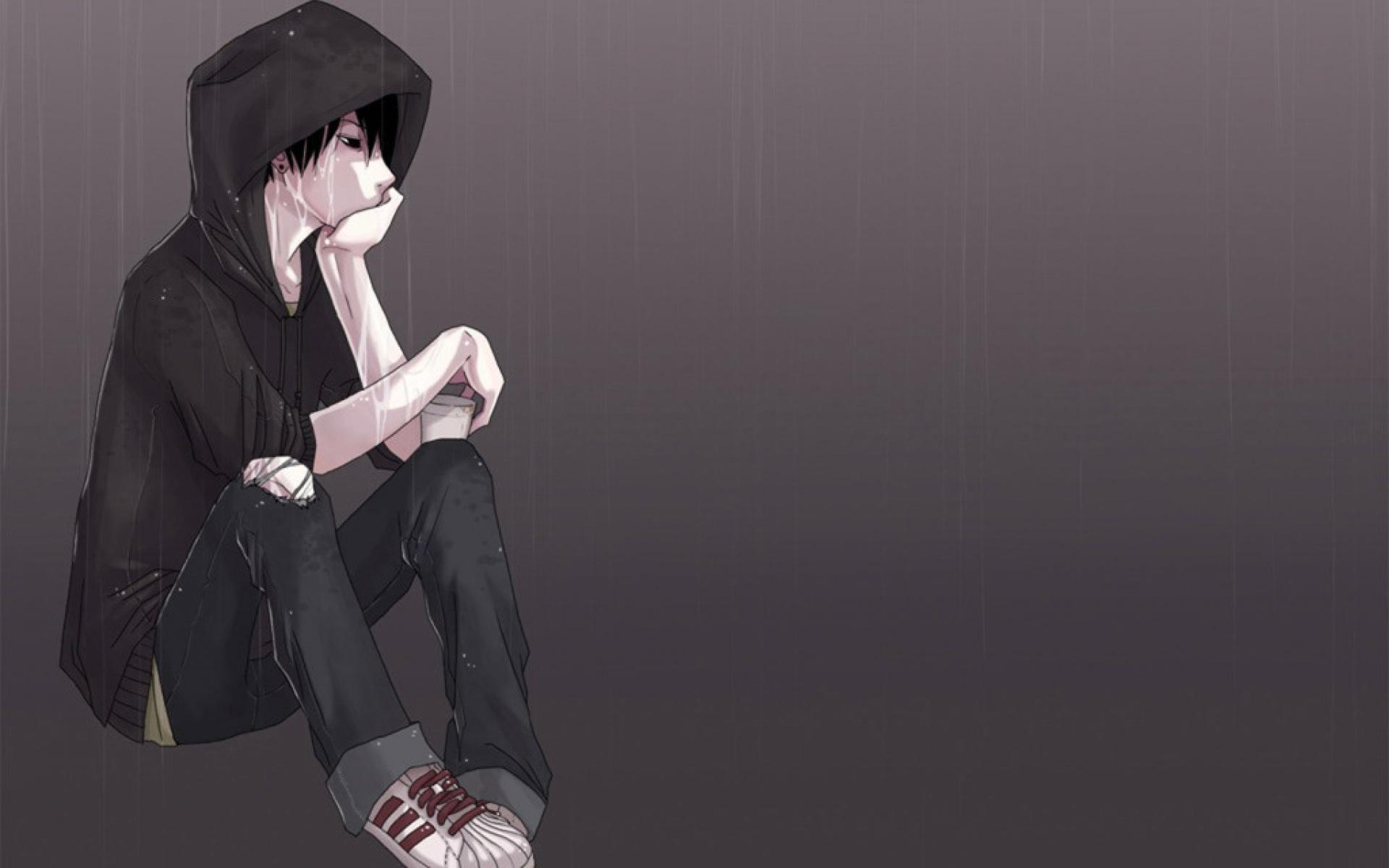 Anime Original Alone Boy Wallpapers