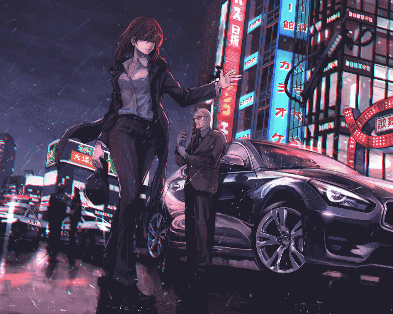 Anime Police Wallpapers