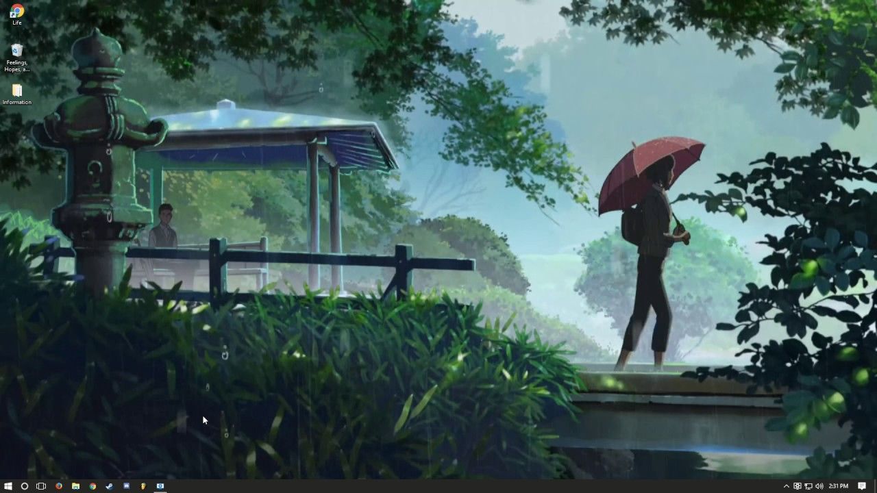 Anime Rain Live Wallpapers