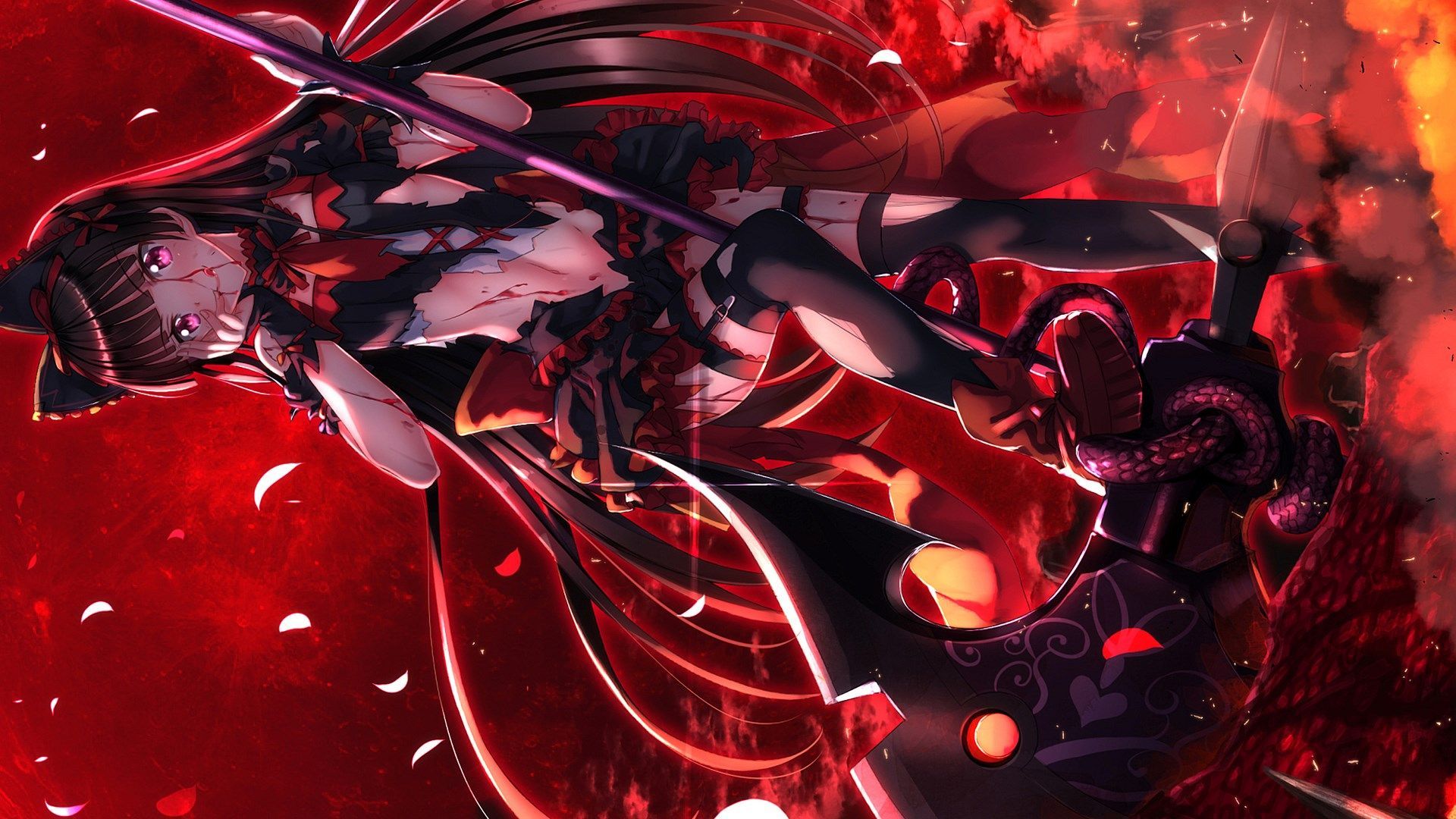 Anime Red 1920X1080 Wallpapers
