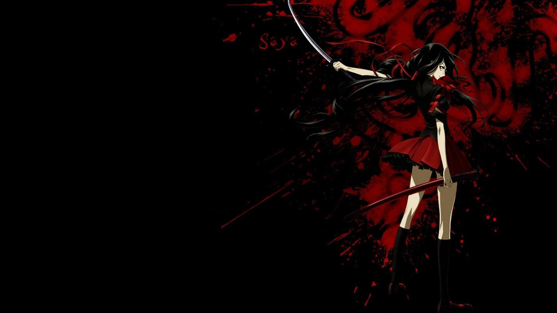 Anime Red 1920X1080 Wallpapers