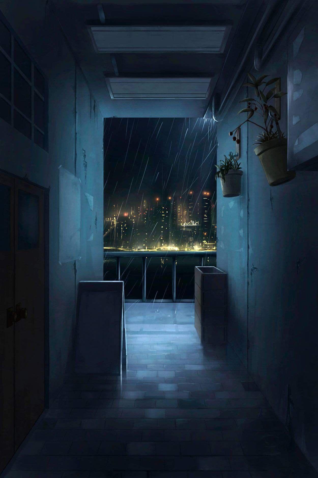 Anime Room Dark Wallpapers