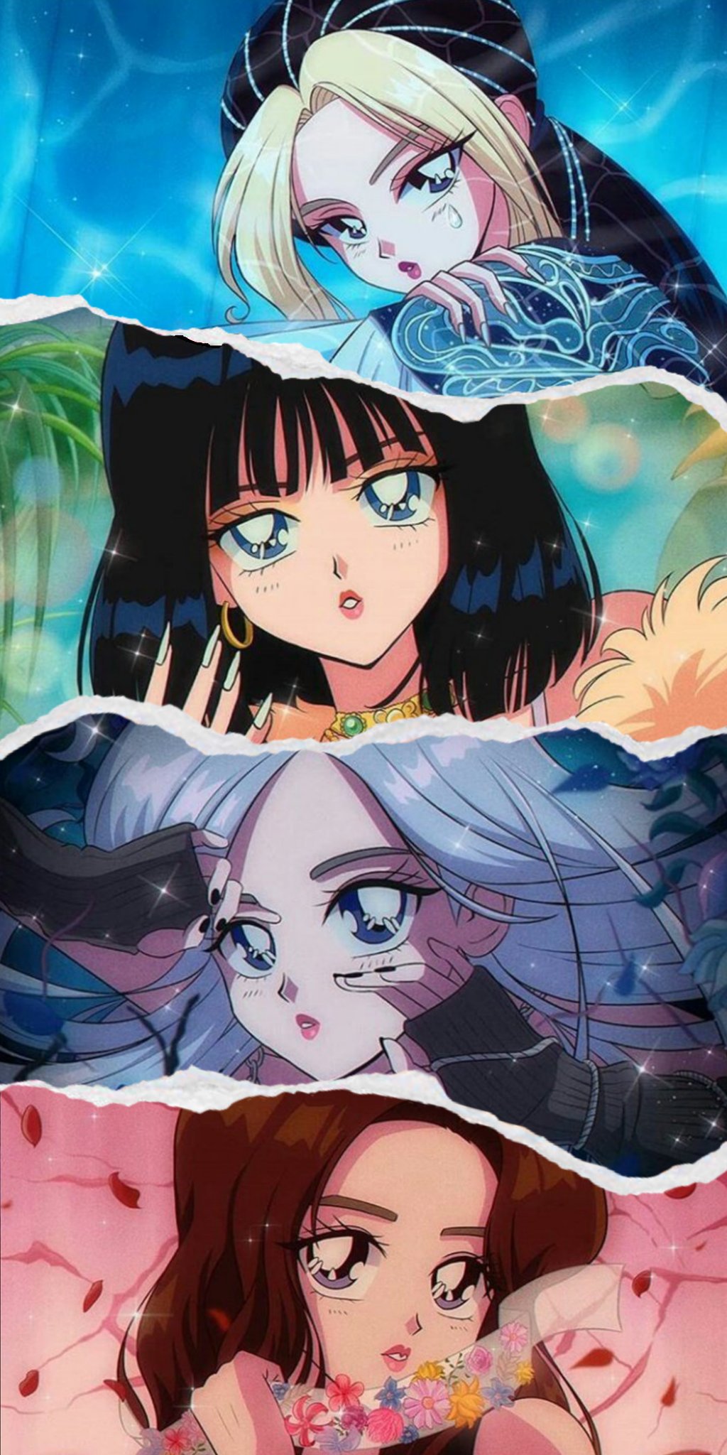 Anime Rose Blackpink Wallpapers
