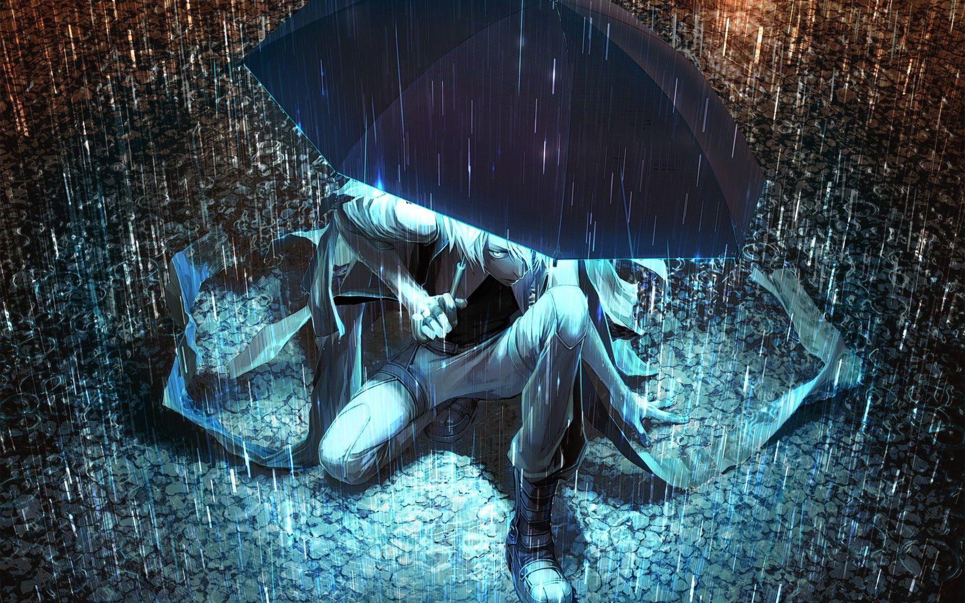 Anime Sad Boy 4K Wallpapers