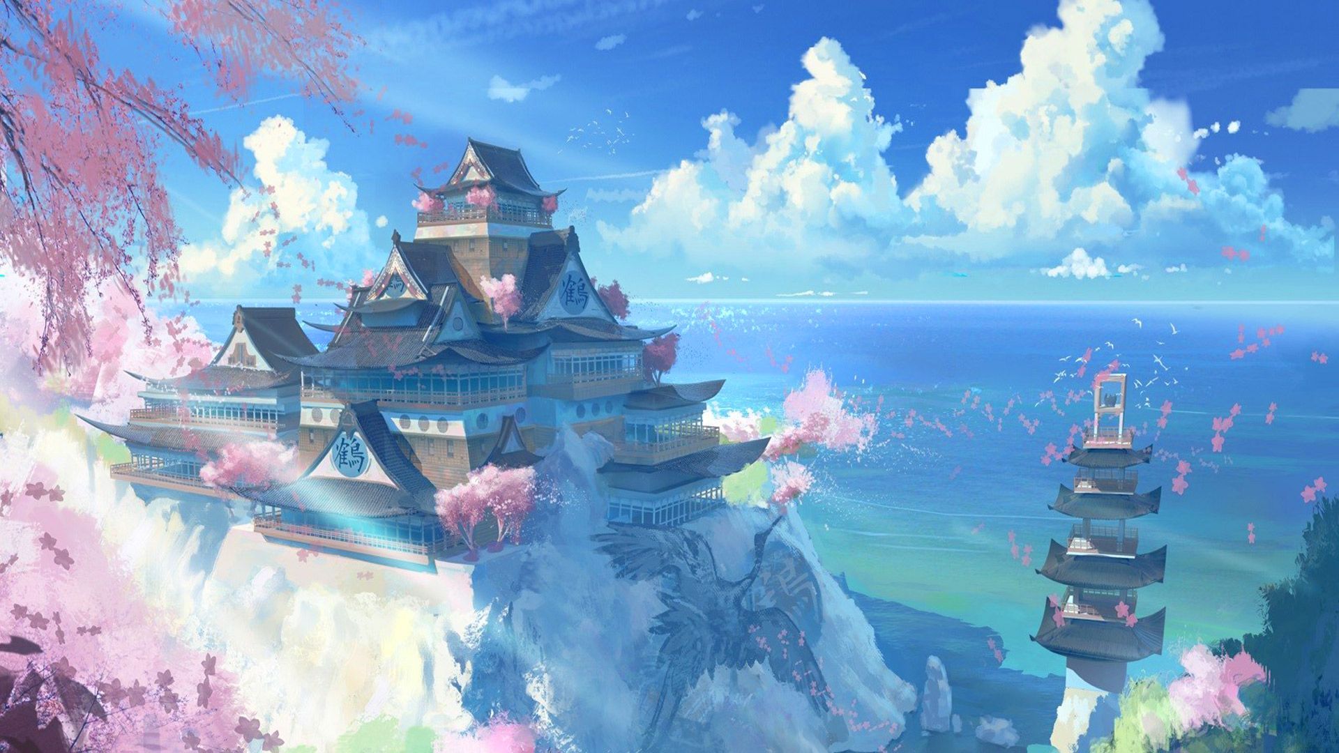 Anime Scenery 4K Wallpapers