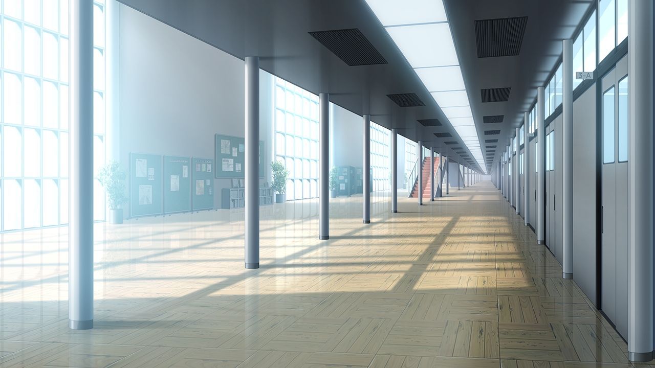 Anime School Scenery Wallpapers