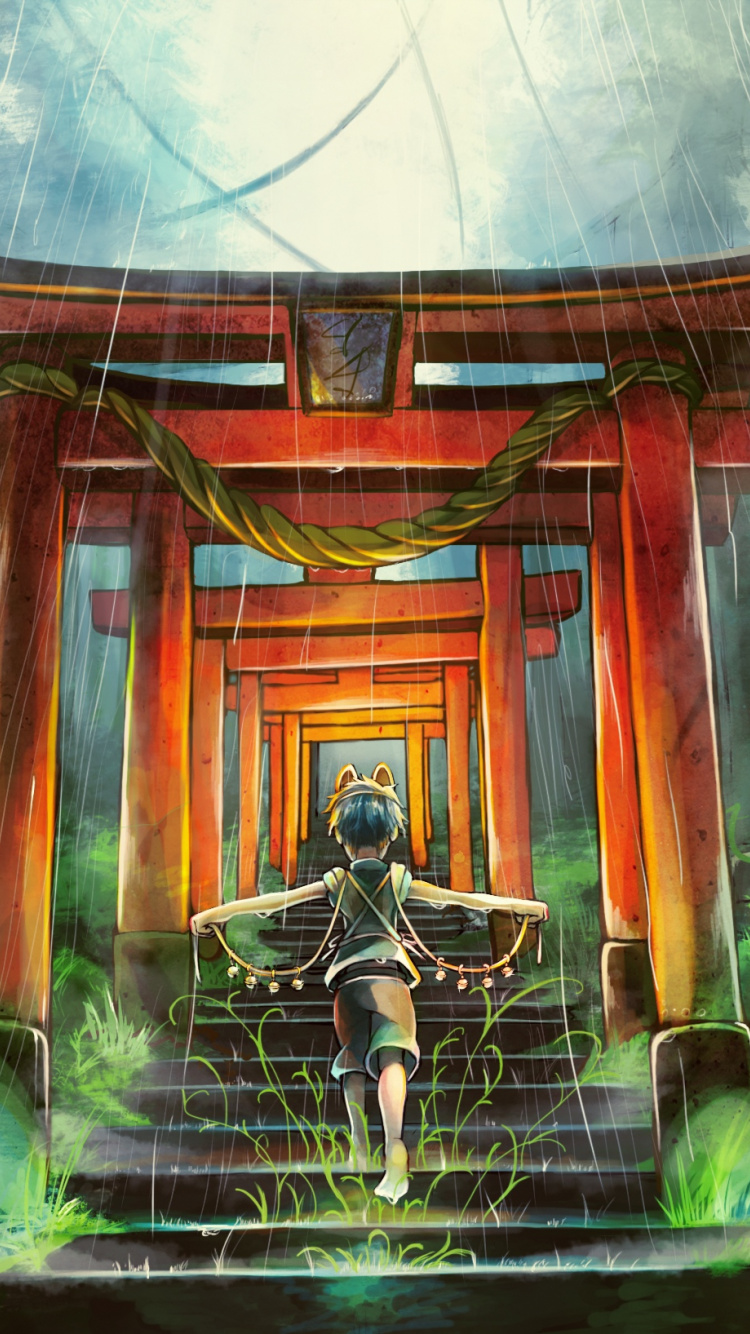 Anime Shrine Wallpapers