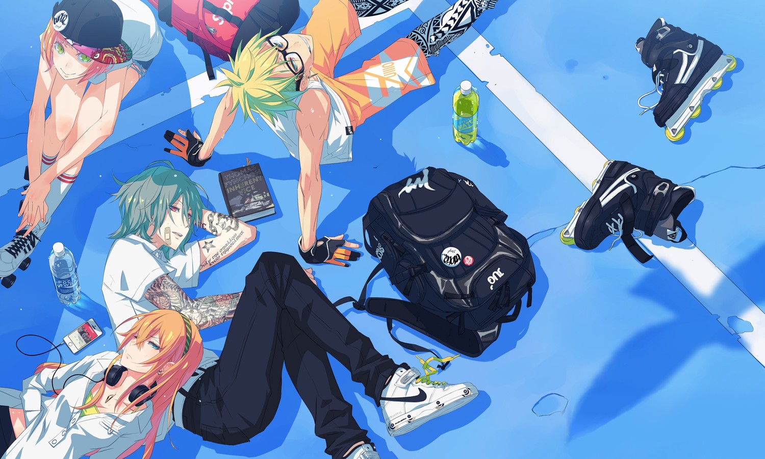 Anime Skater Girls Wallpapers