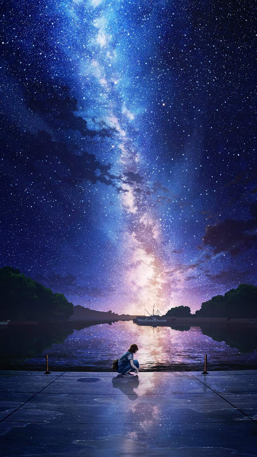 Anime Sky Iphone Wallpapers