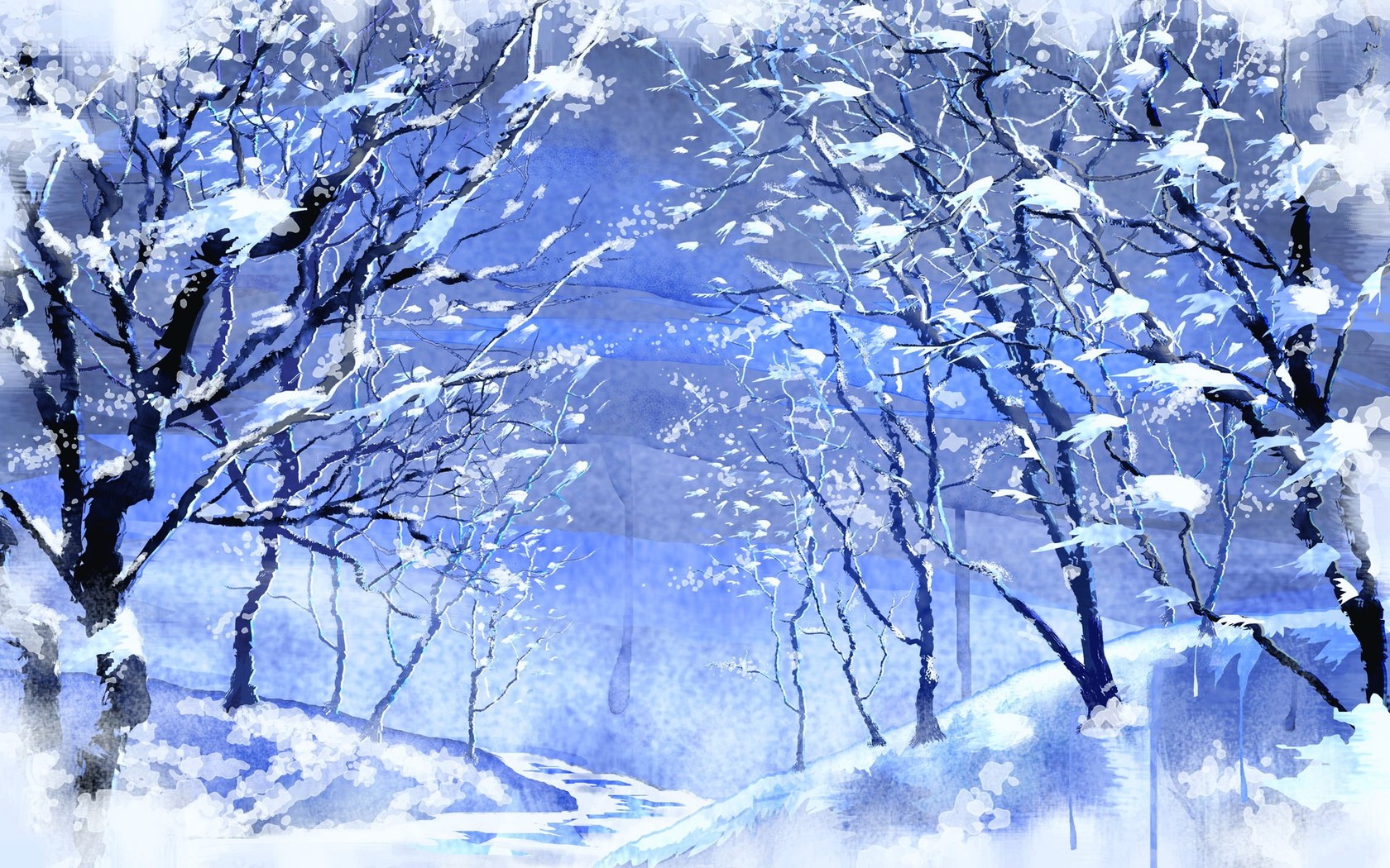 Anime Snow Wallpapers