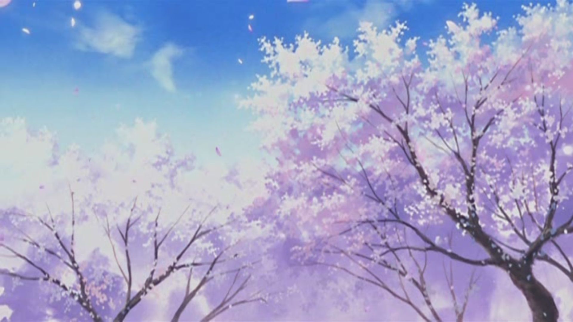 Anime Snow Scenery Wallpapers