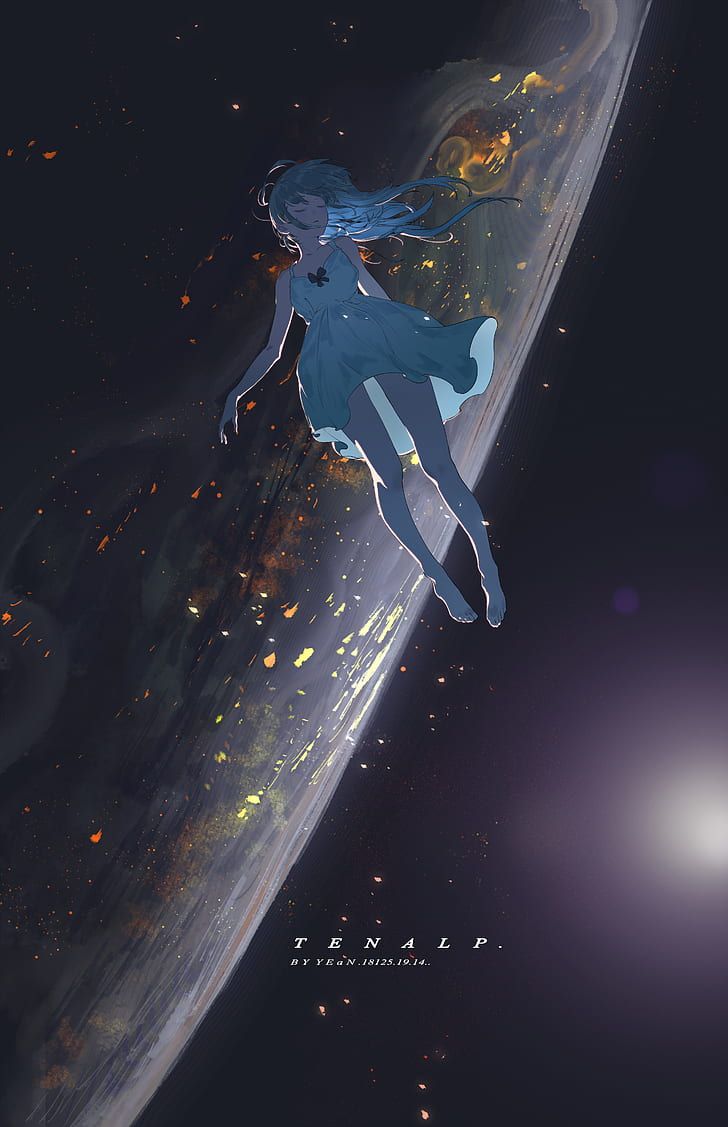 Anime Space Girl Wallpapers