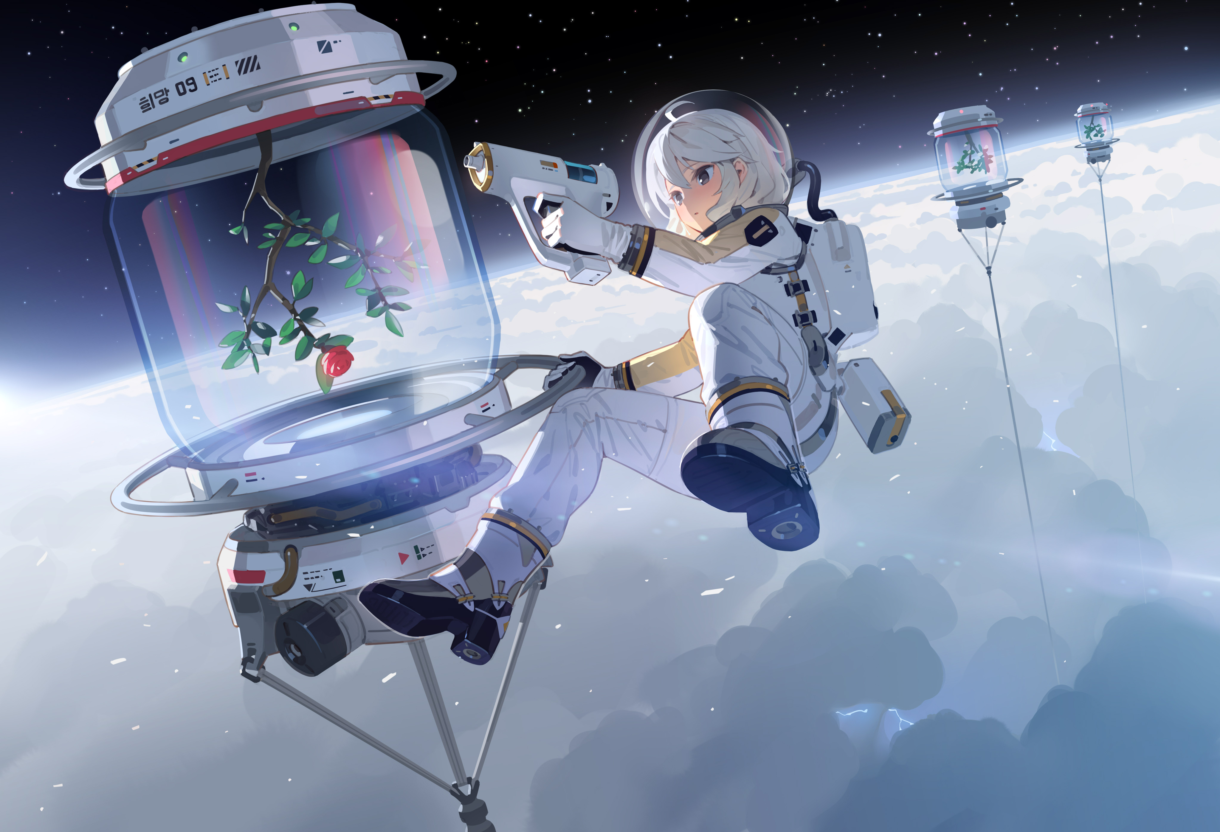 Anime Space Girl Wallpapers