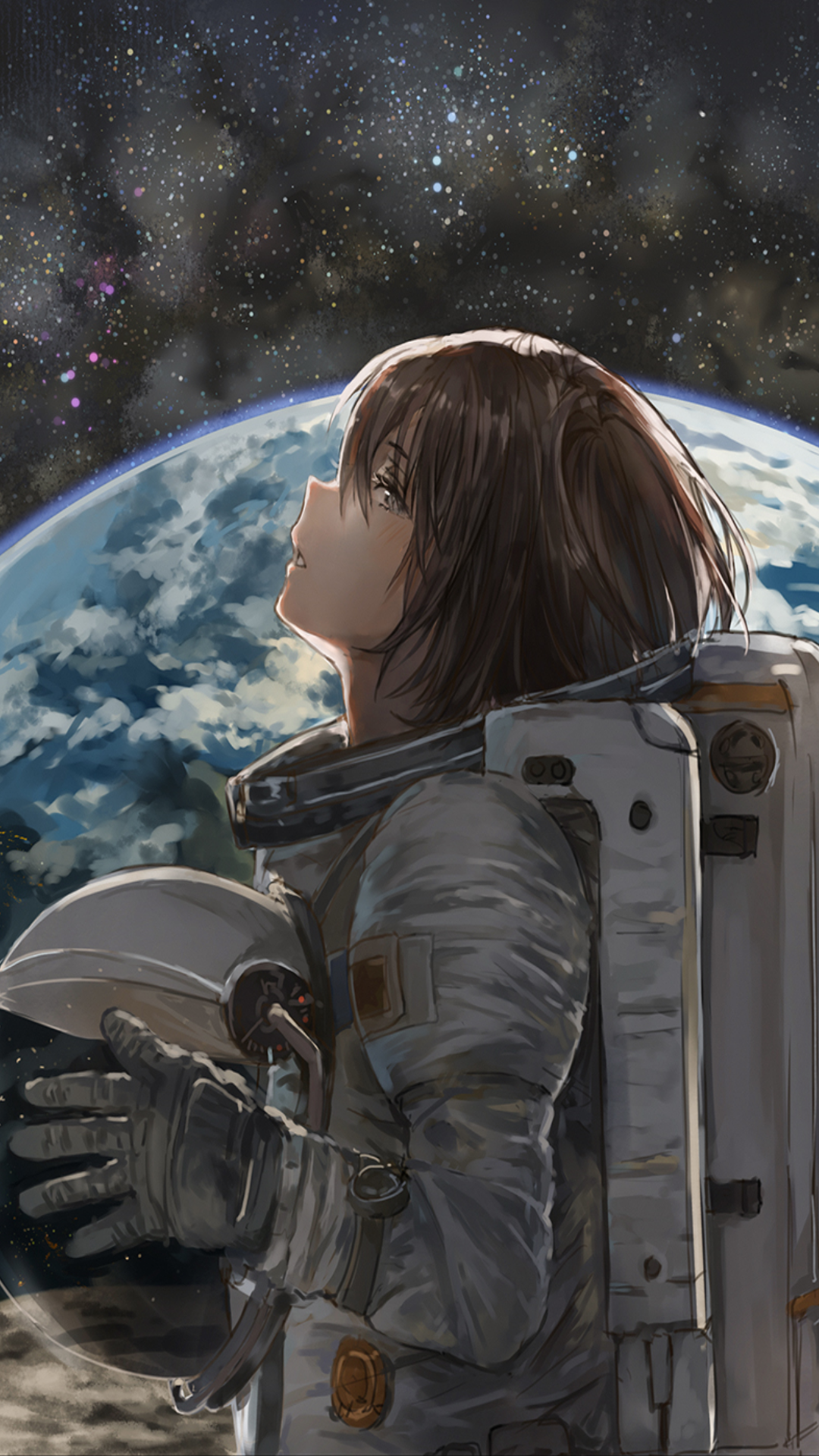 Anime Space Girl Wallpapers