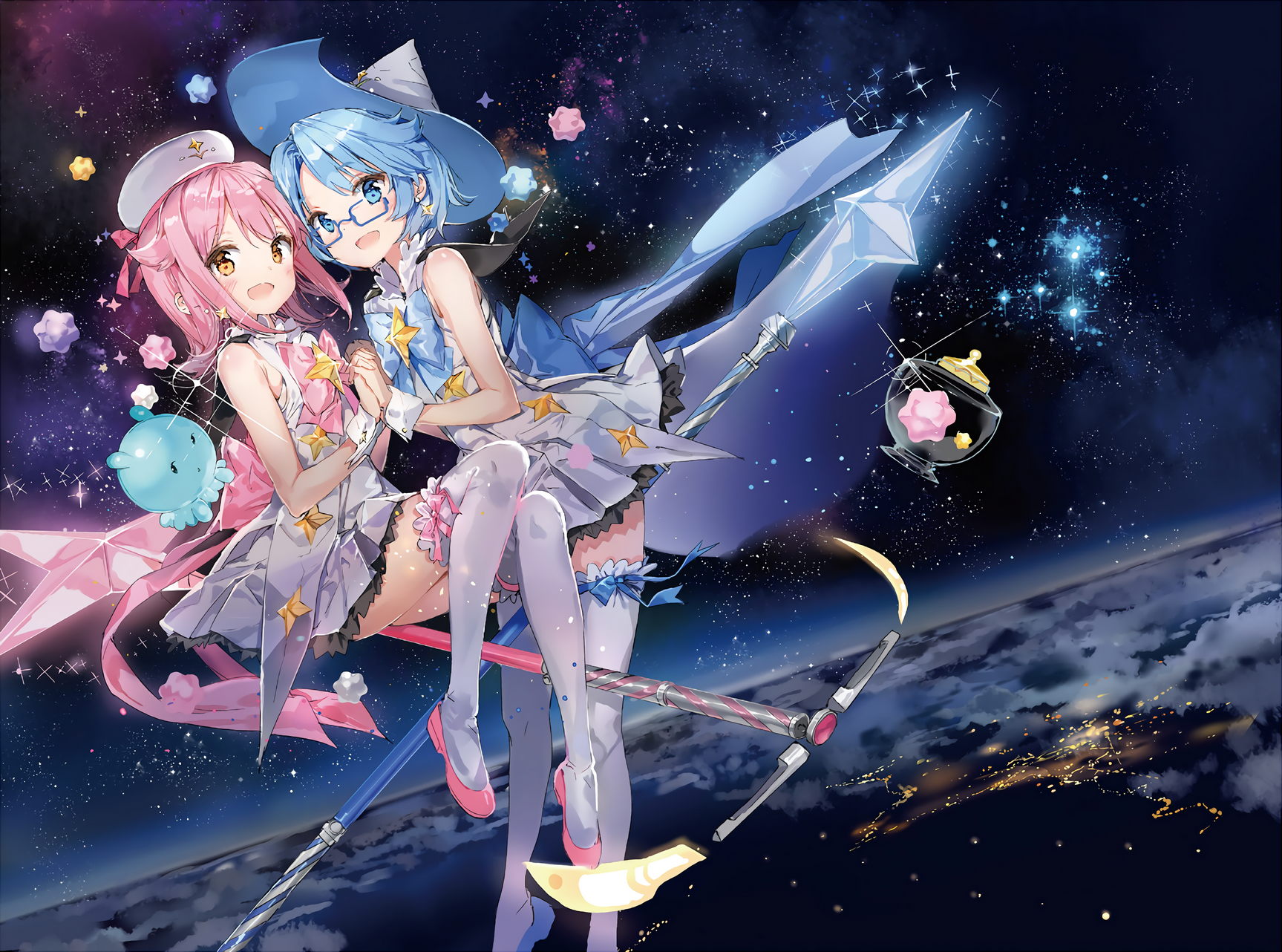 Anime Space Girl Wallpapers