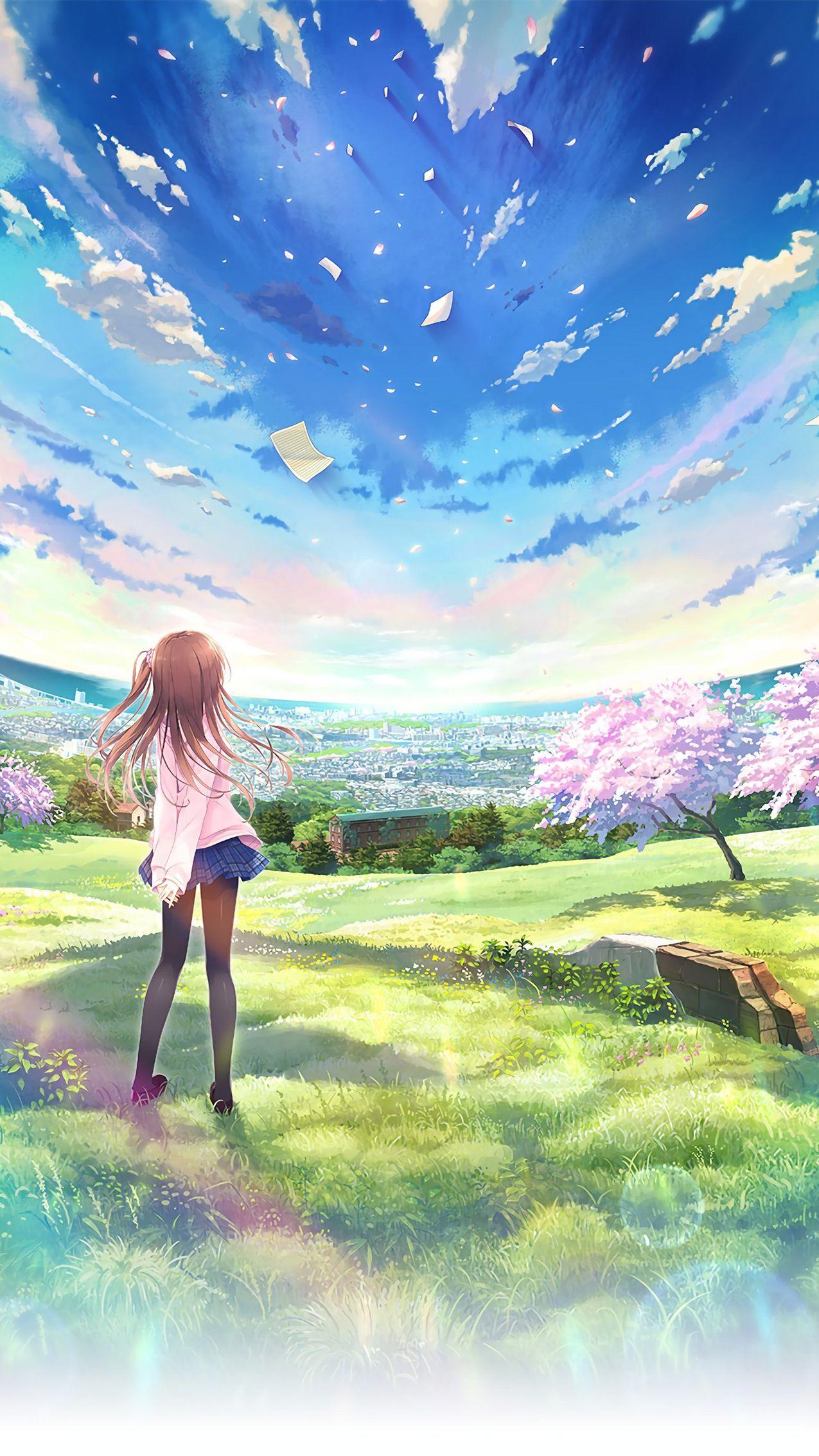 Anime Spring Hd Wallpapers