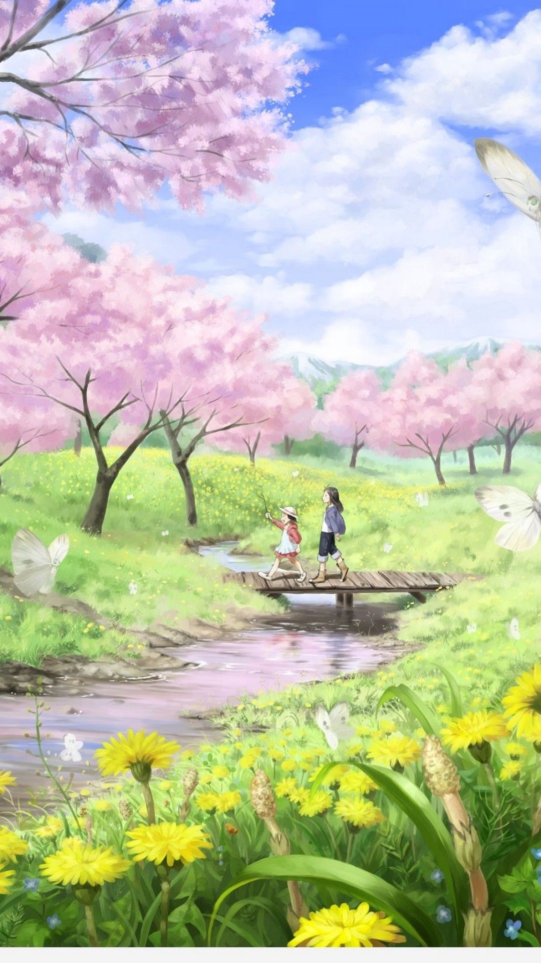 Anime Spring Hd Wallpapers