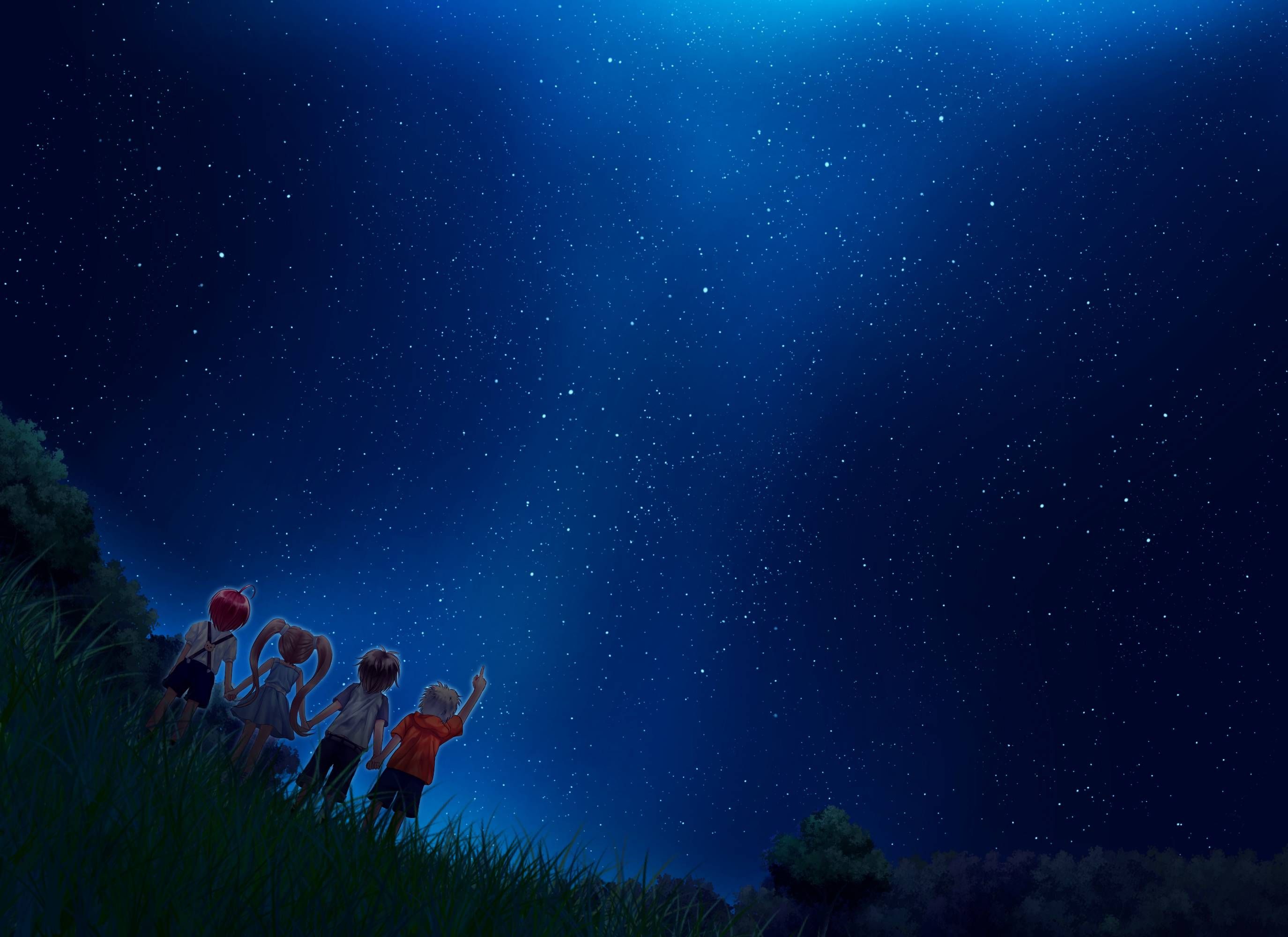 Anime Starry Sky Wallpapers