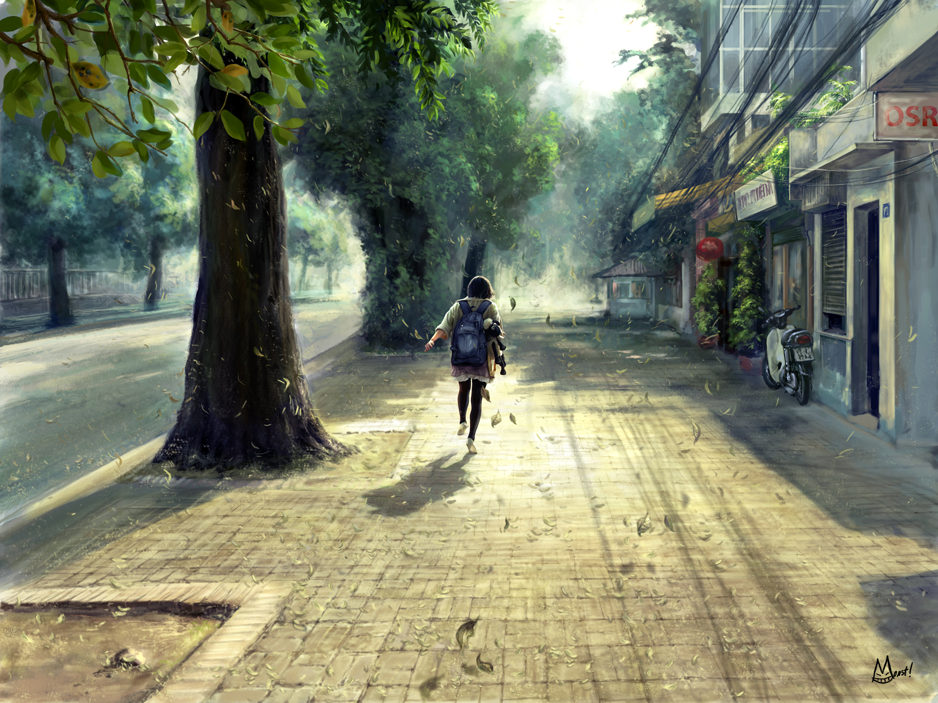 Anime Street Wallpapers