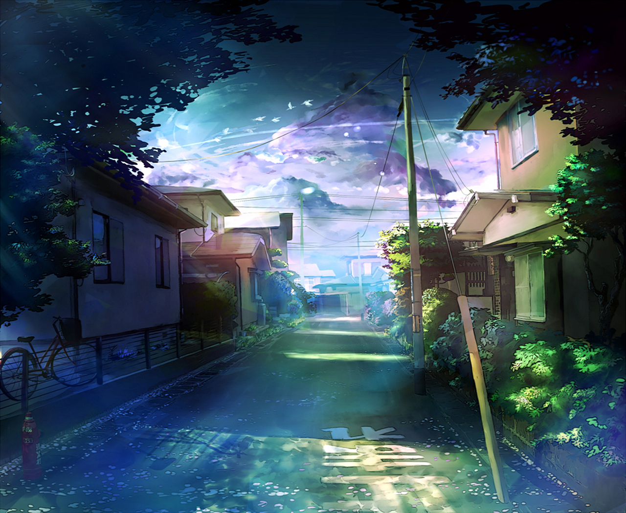 Anime Street Wallpapers