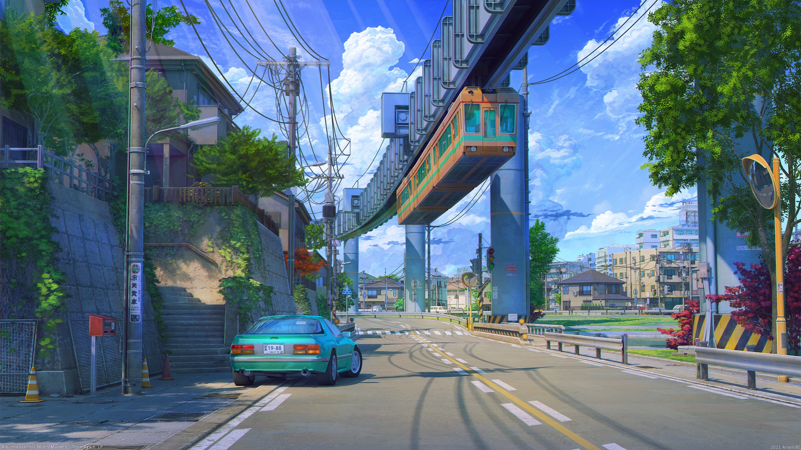 Anime Street 4K Wallpapers